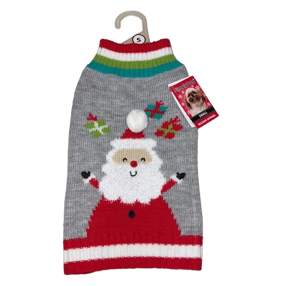 🌟NWT🌟 SimplyDog Holiday Apparel Pet Sweater